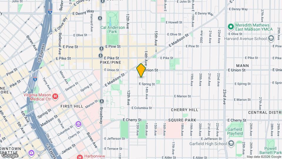 1112 13th Ave Map and Location Details