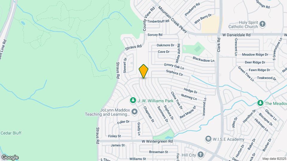 1633 Summers Dr Map and Location Details