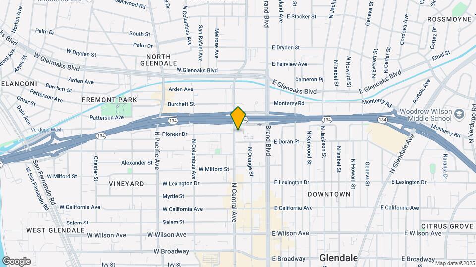 Modera Glendale Map and Location Details