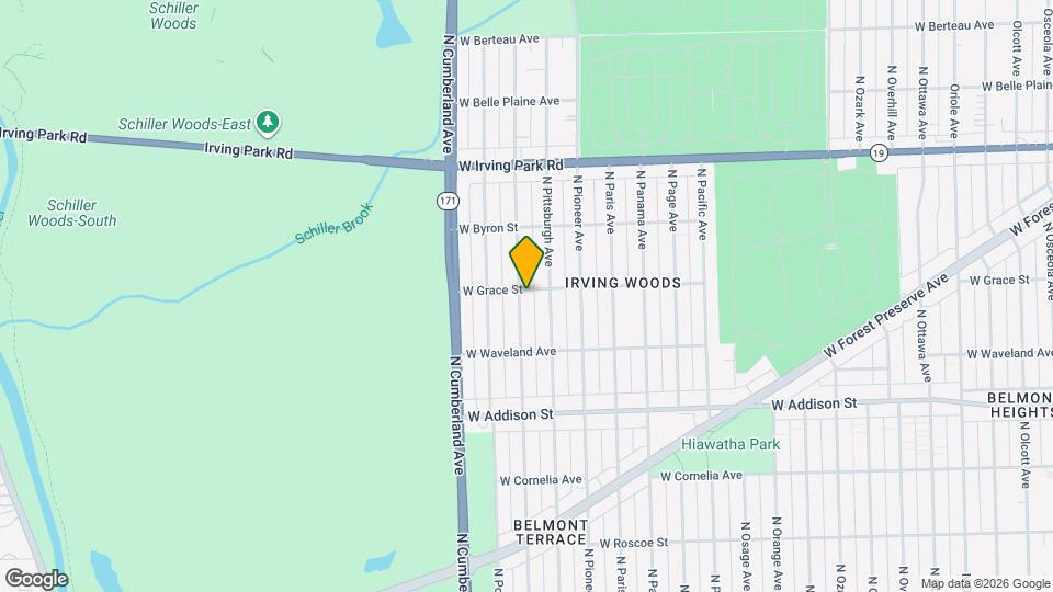 3759 N Plainfield Ave Map and Location Details