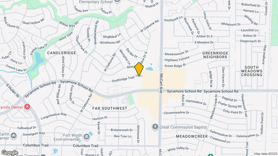 7129 Southridge Trail Map and Location Details