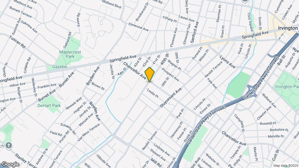 958 Chancellor Ave Mapa y Detalles de la Ubicación