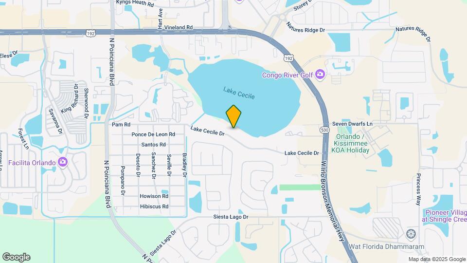 4905 Lake Cecile Dr Map and Location Details