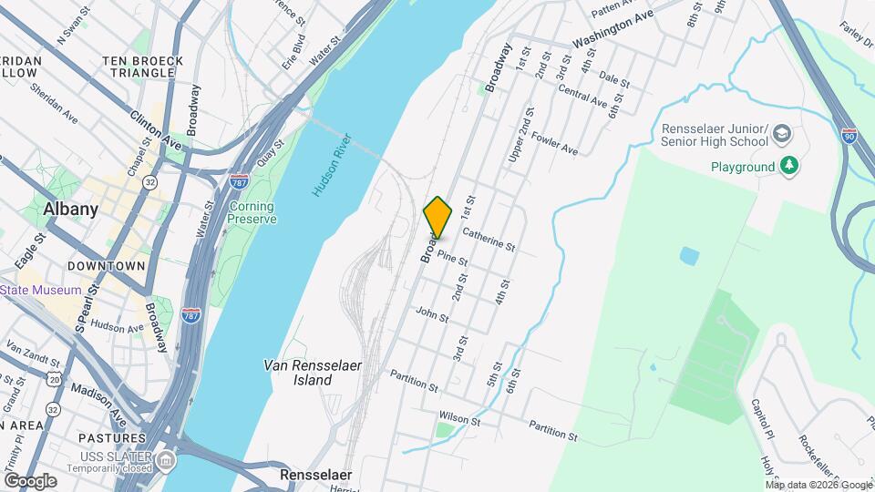 1208 Broadway, Unit 1 Map and Location Details