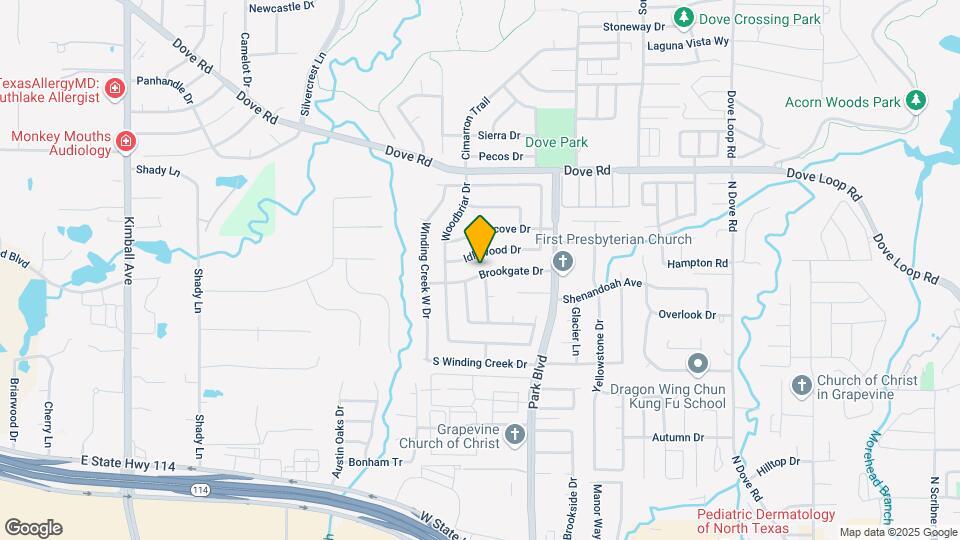 2132 Brookgate Dr Mapa y Detalles de la Ubicación