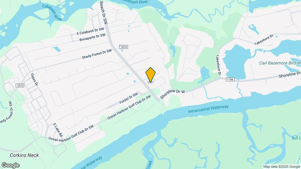 908 Resort Cir, Unit Seashell Map and Location Details