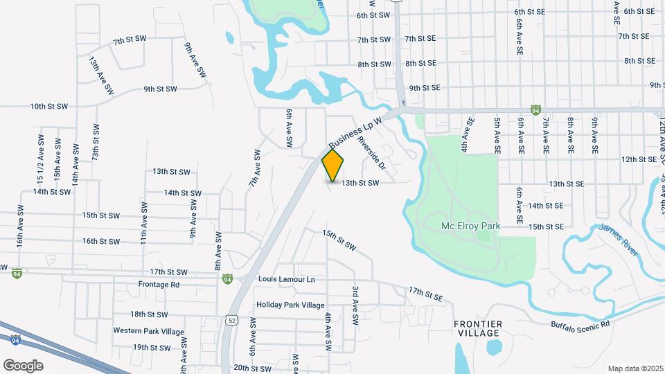 116 13th St. SW Map and Location Details
