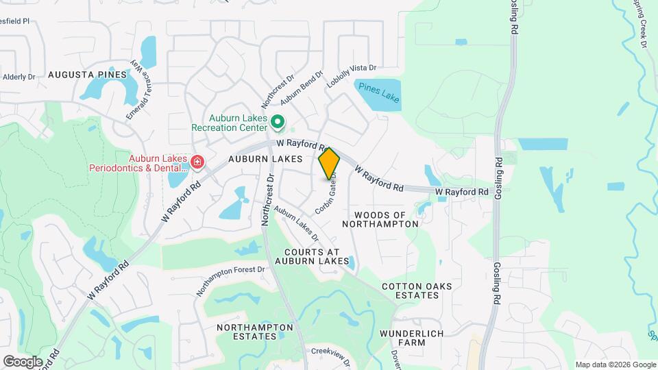 24919 Corbin Gate Dr Mapa y Detalles de la Ubicación