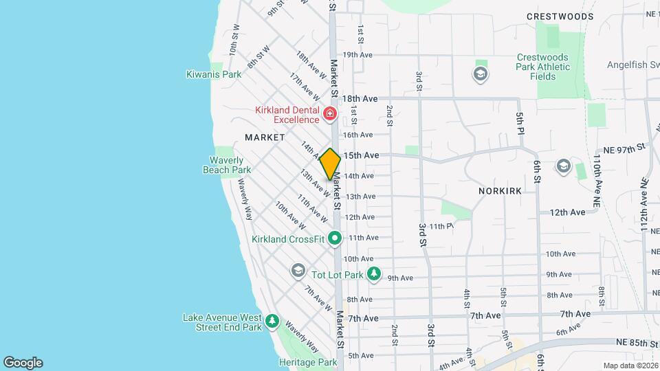 1309 Market St Mapa y Detalles de la Ubicación
