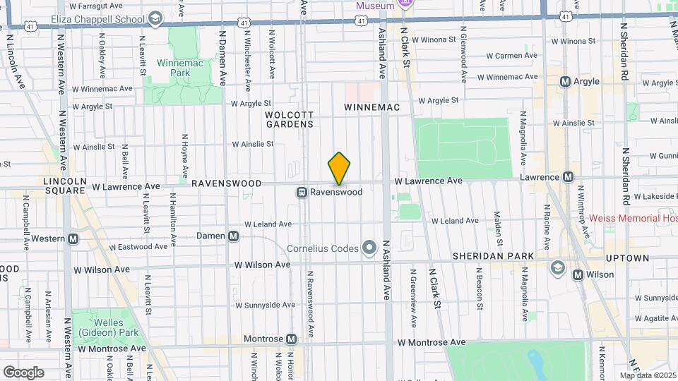 4747 N Hermitage Ave, Unit 4 Mapa y Detalles de la Ubicación