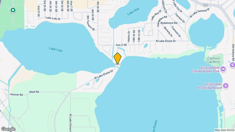 2802 W Lake Eloise Dr Map and Location Details