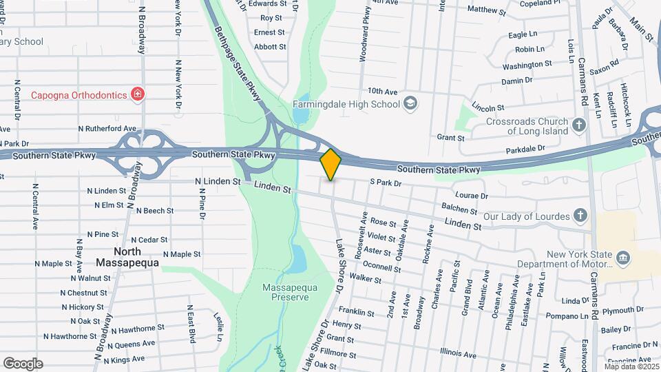1544 Lake Shore Dr Map and Location Details