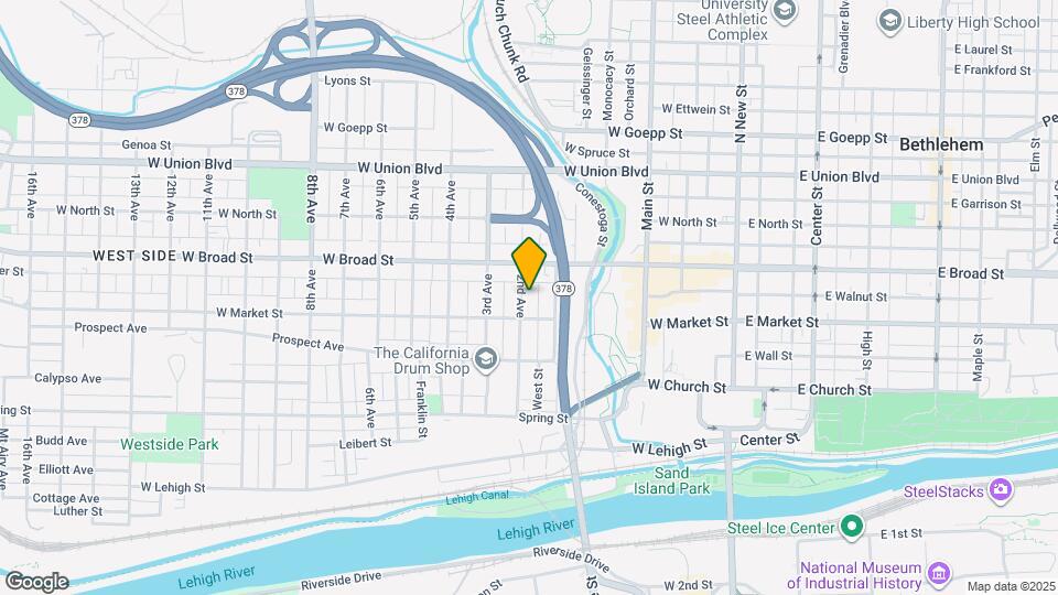 522 2nd Ave Map and Location Details