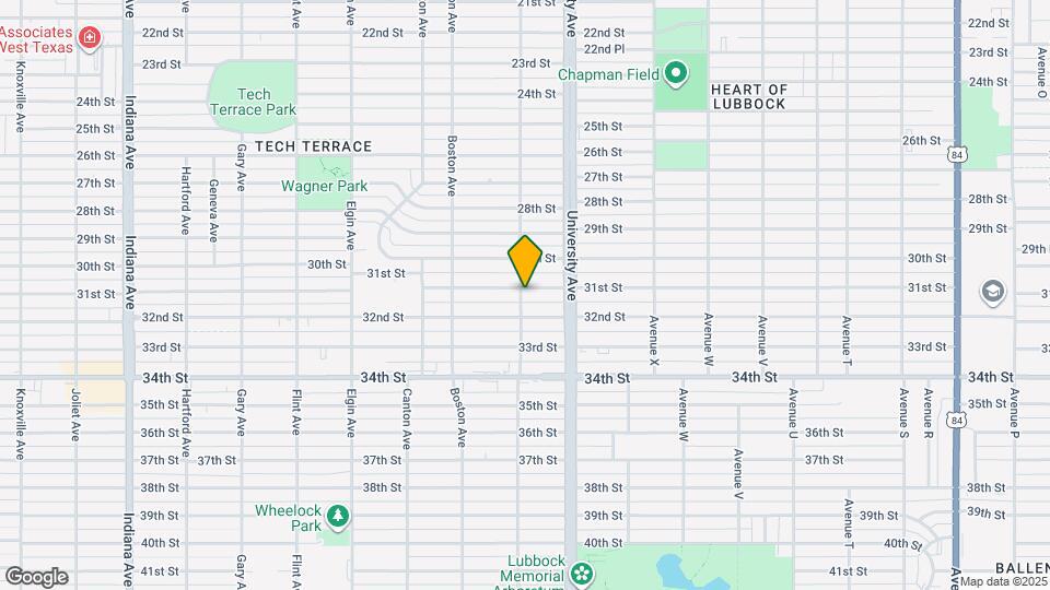 2517 31st St Map and Location Details