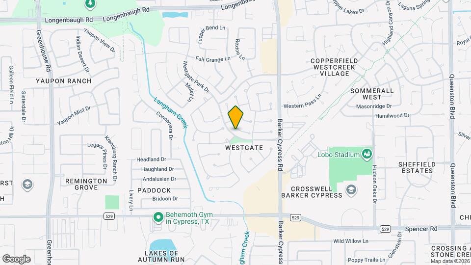 7427 Parkcross Pl Map and Location Details