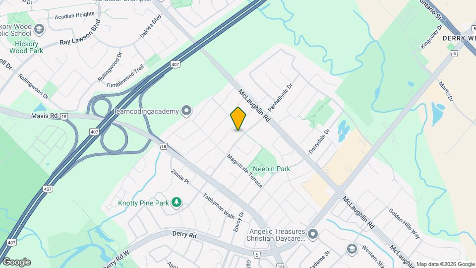 639 Twain Ave Map and Location Details