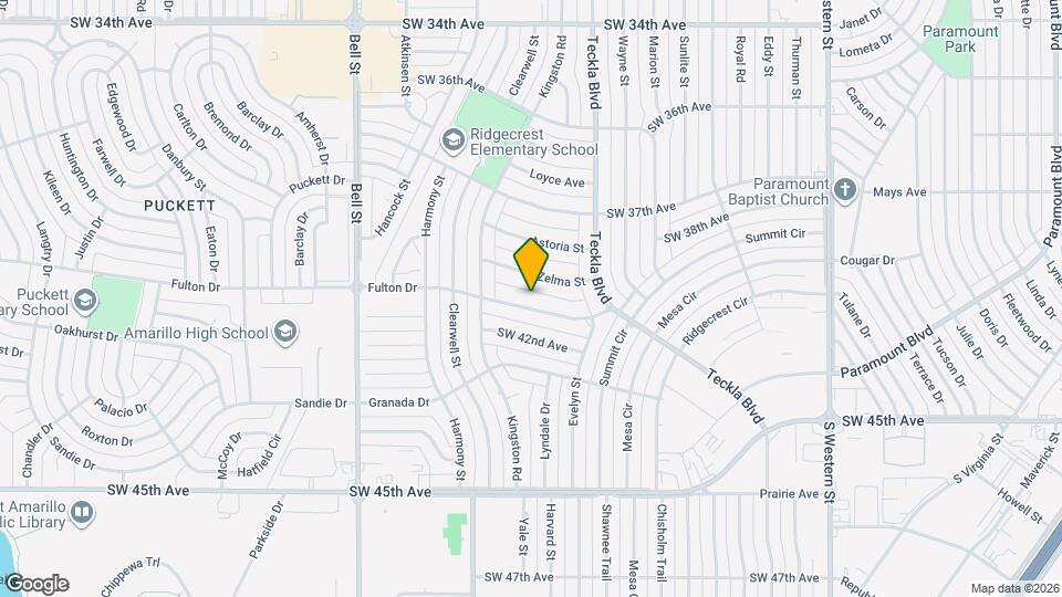 5316 Fulton Dr Map and Location Details