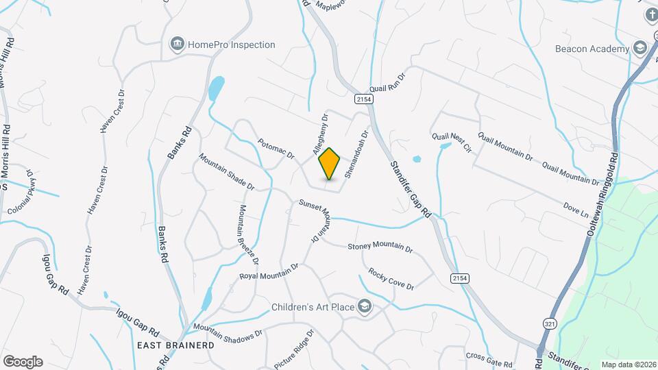 9121 Potomac Dr Map and Location Details