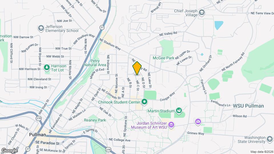 980 NE C St Mapa y Detalles de la Ubicación