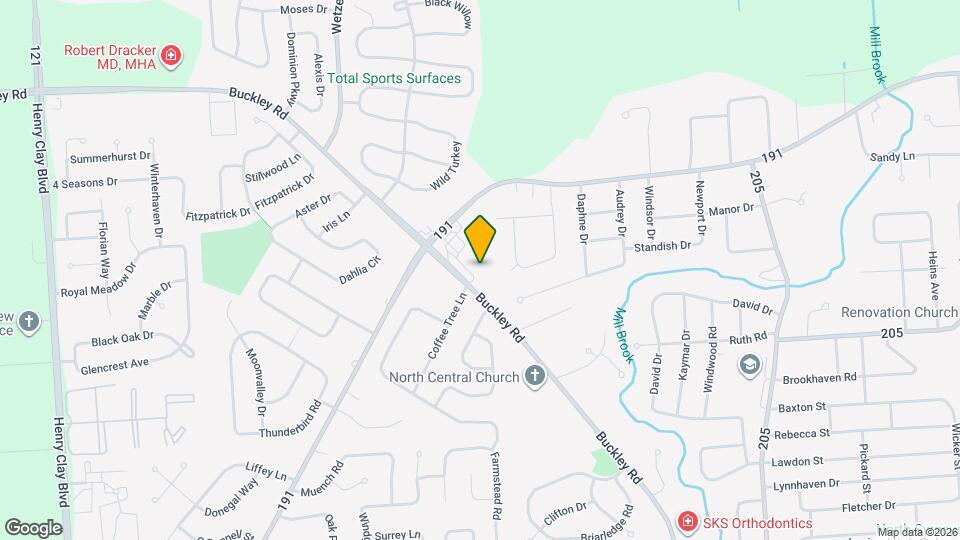 7540 Buckley Rd Mapa y Detalles de la Ubicación