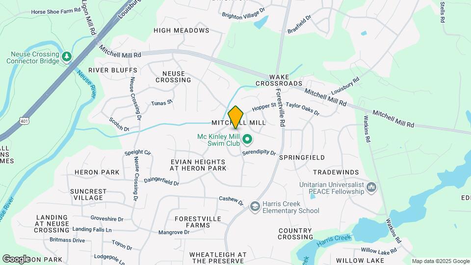 3601 Pritchard Ct Map and Location Details