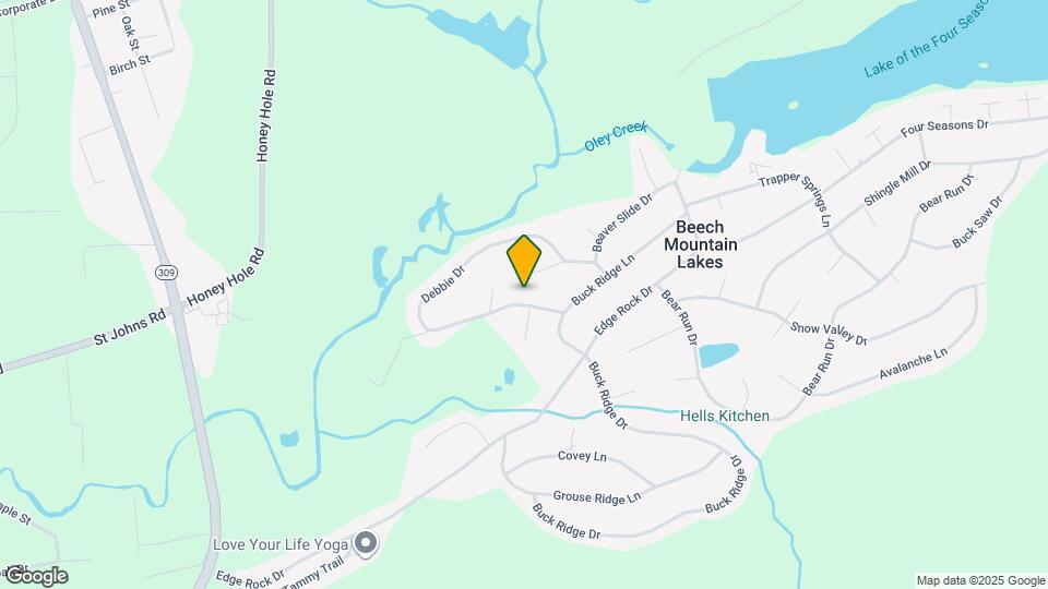 109 Debbie Dr Mapa y Detalles de la Ubicación