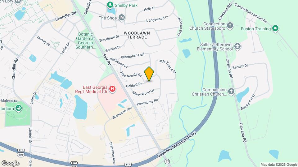 214 Oakleaf Dr Map and Location Details