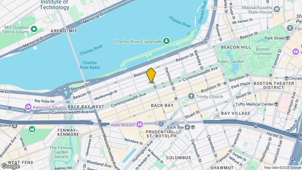 199 Commonwealth Ave, Unit 7 Map and Location Details