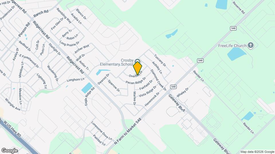 2221 Overton Dr Map and Location Details