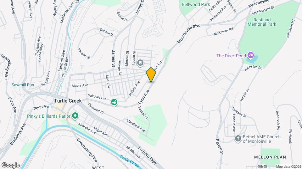 1623 Lynn Ave, Unit 4055W-201 Map and Location Details