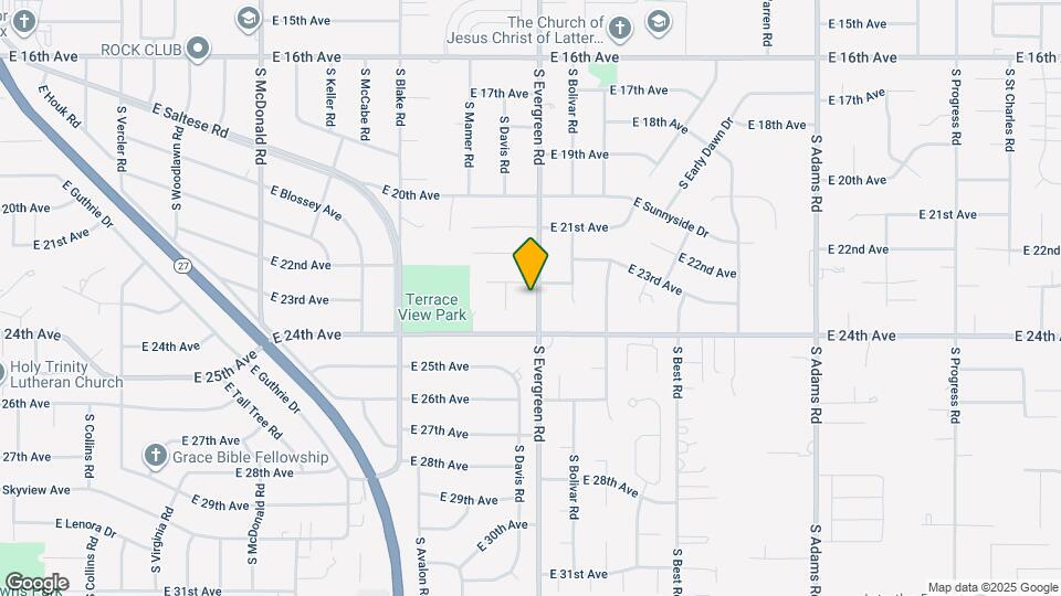 2304 S Evergreen Rd Map and Location Details