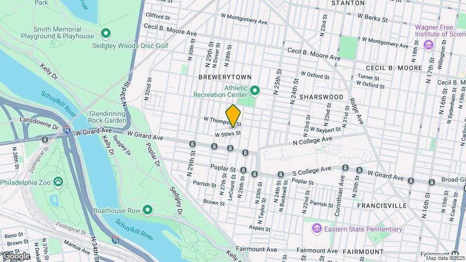 1247 N 27th St-Unit -C Mapa y Detalles de la Ubicación