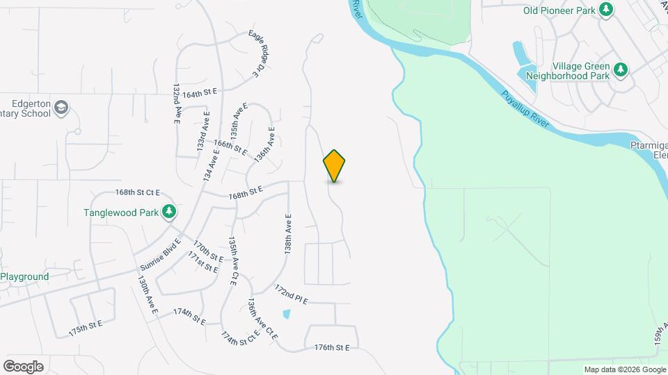 16801 140th Ave E Map and Location Details