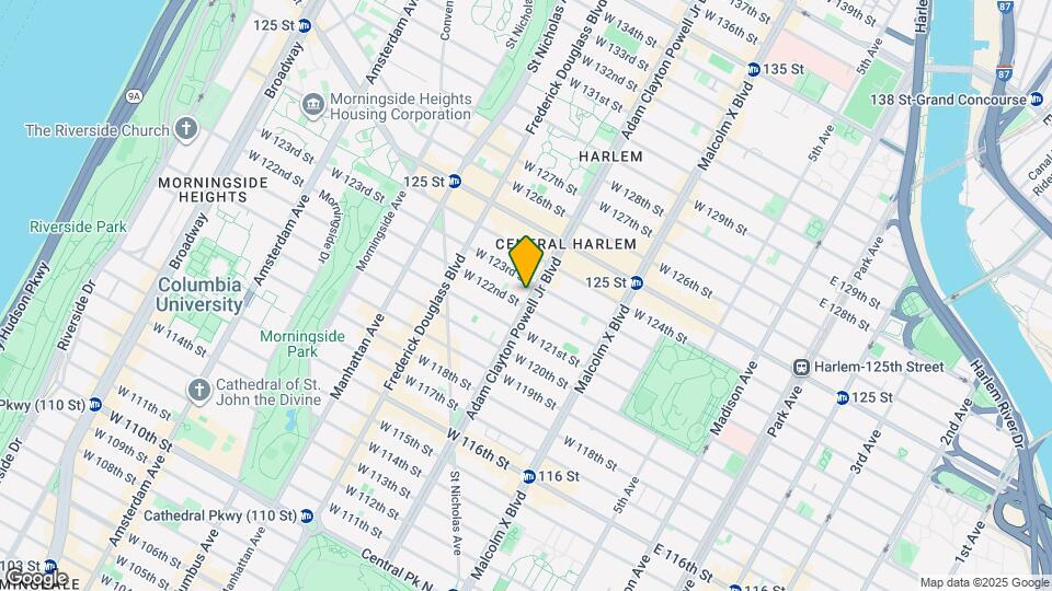 2046 Adam Clayton Powell Jr Blvd Mapa y Detalles de la Ubicación