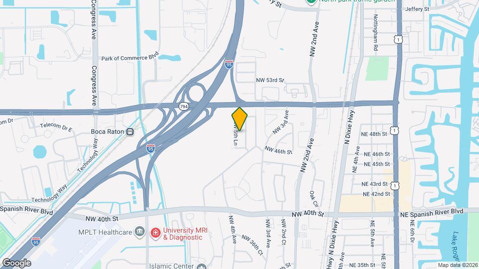 4760 NW 5th Ln Map and Location Details