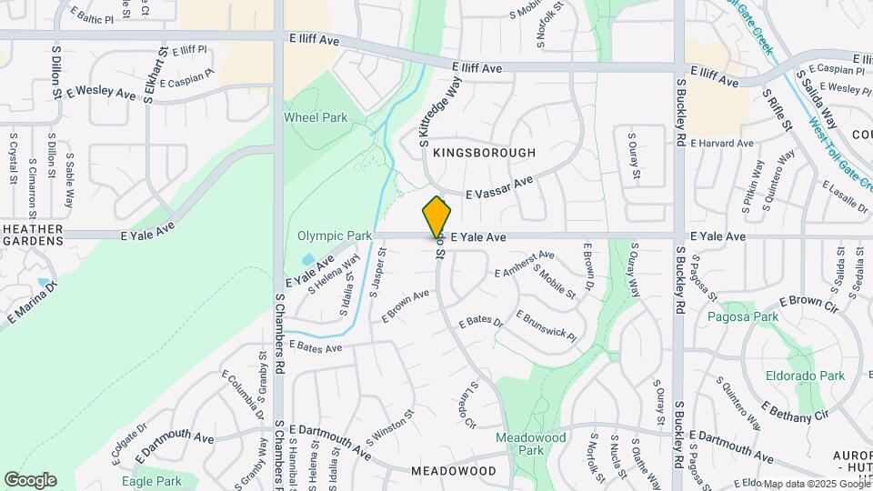 15933 E Linvale Ave Map and Location Details