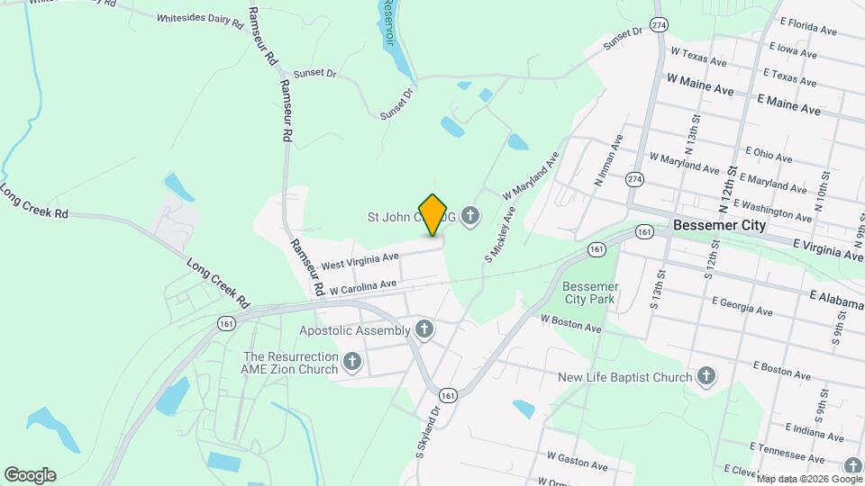 702 W Virginia Ave Map and Location Details