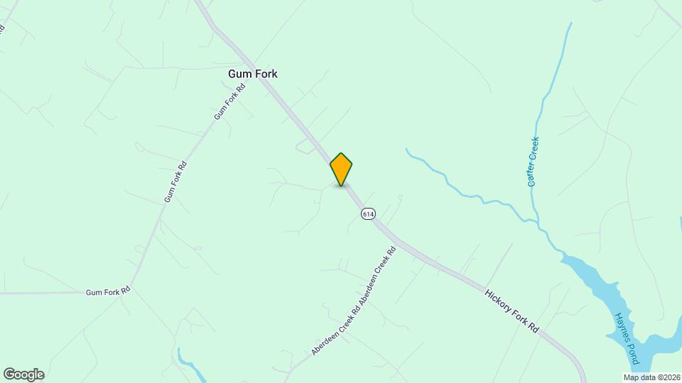 5212 Hickory Fork Rd Map and Location Details