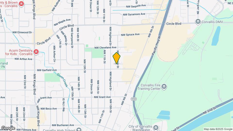 1632-1634 NW Division St Map and Location Details