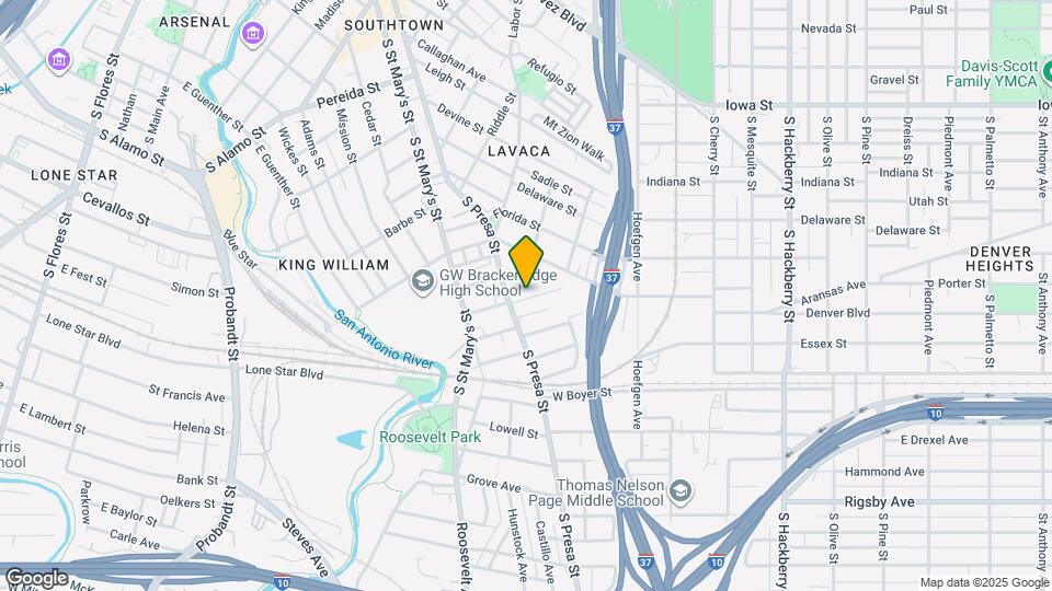 217 Lotus St Map and Location Details