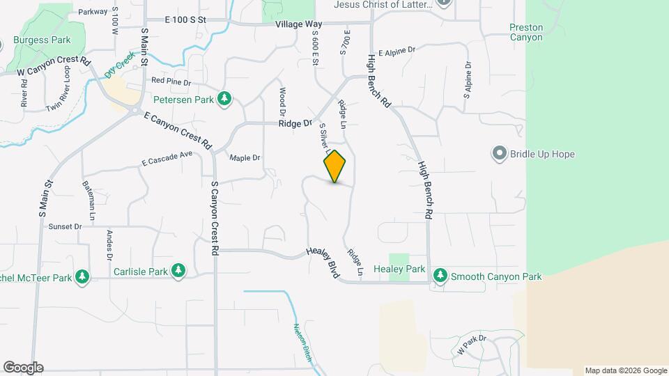 658 High Ridge Ln Map and Location Details