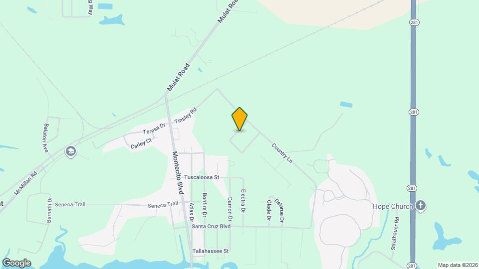 3384 Hudson Bend Map and Location Details