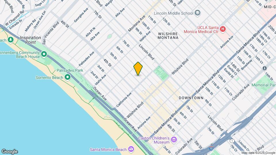 1037 5th St Map and Location Details