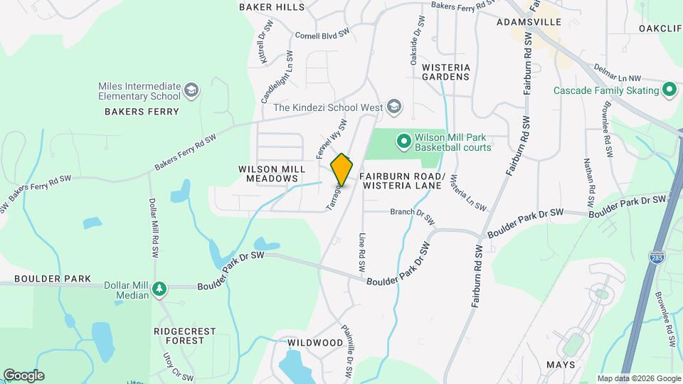 424 Tarragon Wy SW, Unit B Mapa y Detalles de la Ubicación