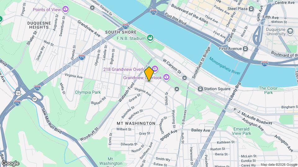 229 W Sycamore St Mapa y Detalles de la Ubicación