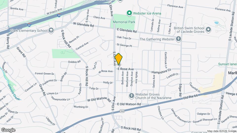 1231 Elm Dr, Unit 1S Mapa y Detalles de la Ubicación