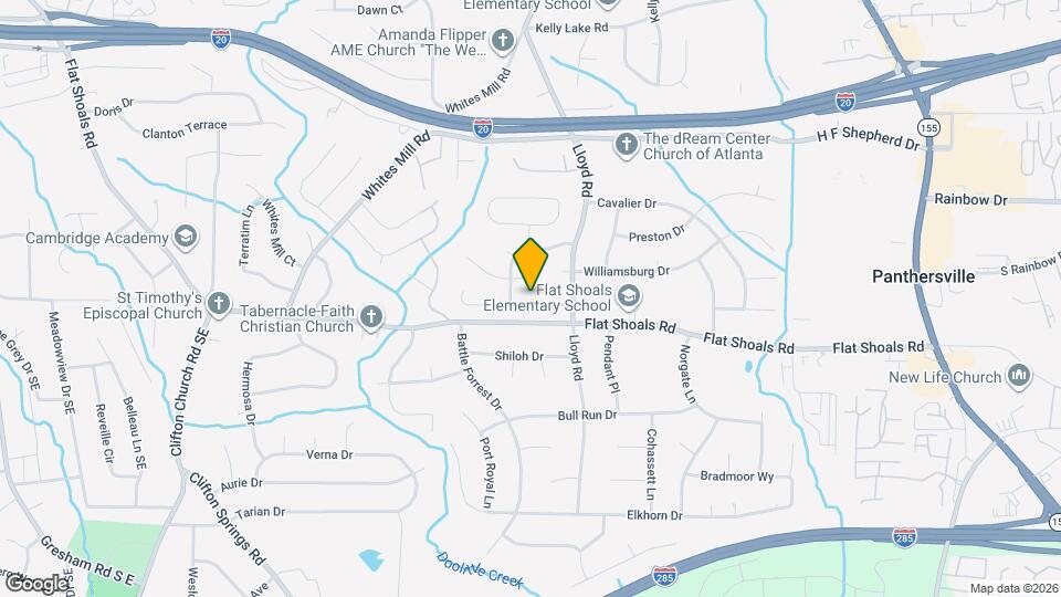 2510 Corner Shoals Dr Map and Location Details