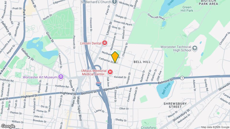 26 Catharine St Map and Location Details