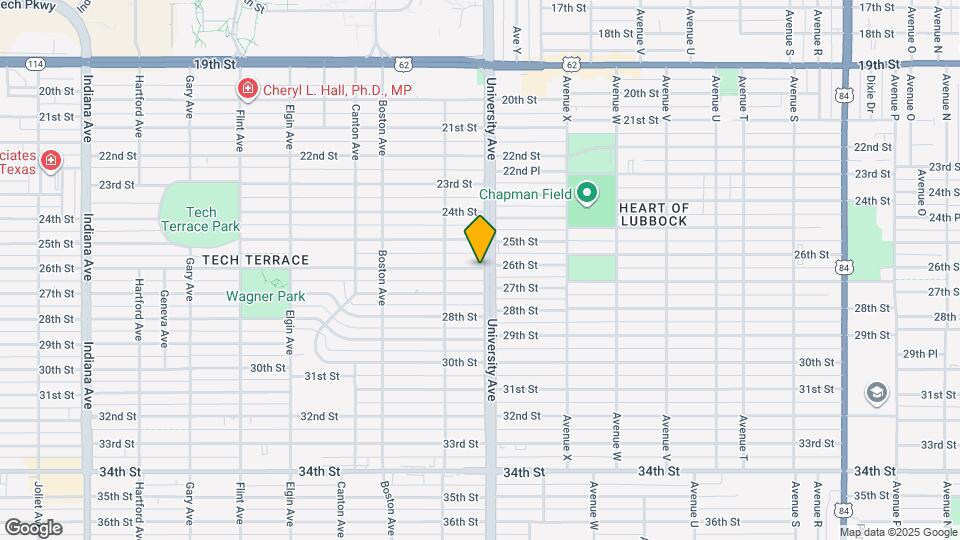 2505 26th St Map and Location Details