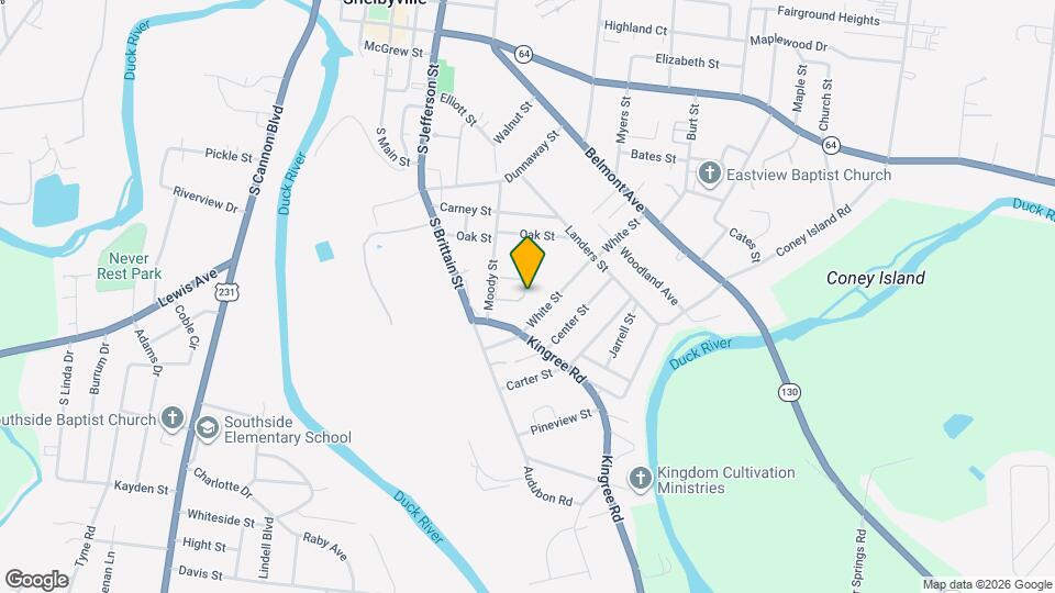 125 Dogwood Ct, Unit Shelbyville Condo Map and Location Details